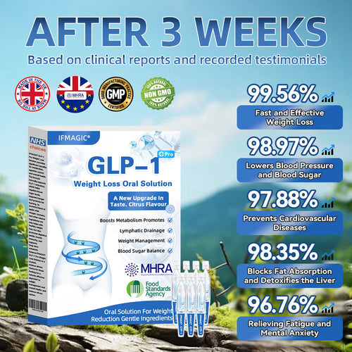 IFMAGIC® GLP-1 Pro Weight Loss Oral Solution✅One dose a day — see results in 7 days 💧 Suitable for obesity, cardiovascular diseases, diabetes, sleep apnea, high cholesterol and blood lipids, joint problems, and various other conditions🚁