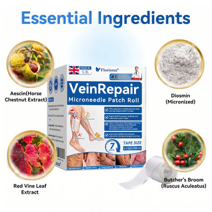 🍁💖𝐅𝐥𝐨𝐫𝐢𝐬𝐦𝐚® 𝐕𝐞𝐢𝐧𝐑𝐞𝐩𝐚𝐢𝐫 𝐌𝐢𝐜𝐫𝐨𝐧𝐞𝐞𝐝𝐥𝐞 𝐏𝐚𝐭𝐜𝐡 𝐑𝐨𝐥𝐥⚡Instant Relief, Long-Term Results