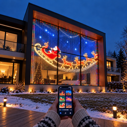 💐💖Smart RGB LED String Lights |🧱 Your Holiday Light Show, Controlled from Your Phone