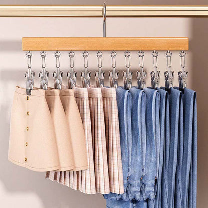 50K+ SOLD! 🍁💖SVOZK® Rotating Closet Organizer - Vertical Space Saver & Wrinkle-Free Storage Solution