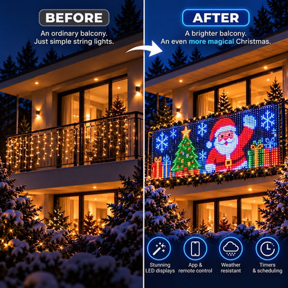 💐💖Smart RGB LED String Lights |🧱 Your Holiday Light Show, Controlled from Your Phone