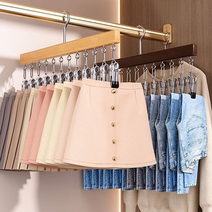 50K+ SOLD! 🍁💖SVOZK® Rotating Closet Organizer - Vertical Space Saver & Wrinkle-Free Storage Solution