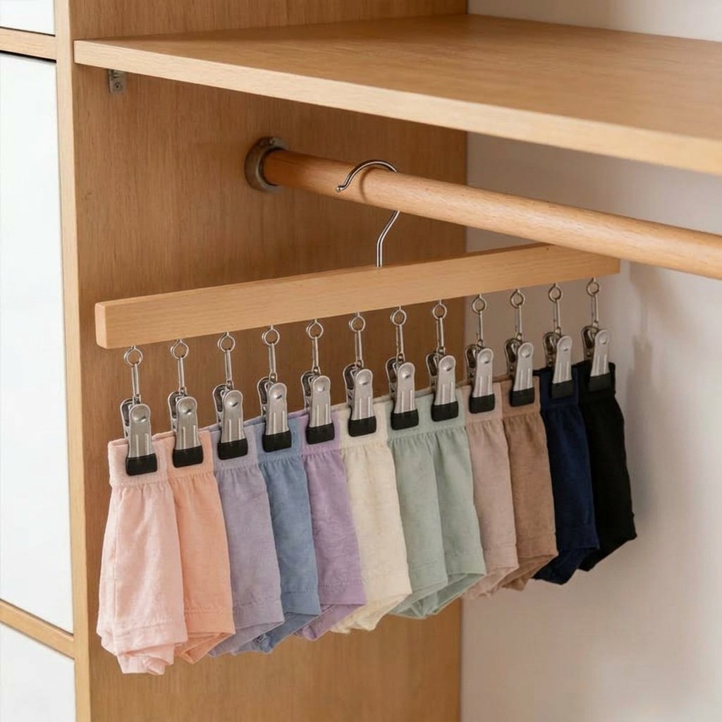 50K+ SOLD! 🍁💖SVOZK® Rotating Closet Organizer - Vertical Space Saver & Wrinkle-Free Storage Solution