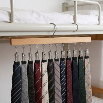 50K+ SOLD! 🍁💖SVOZK® Rotating Closet Organizer - Vertical Space Saver & Wrinkle-Free Storage Solution